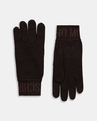 Moschino mănuși pentru femei cu lână