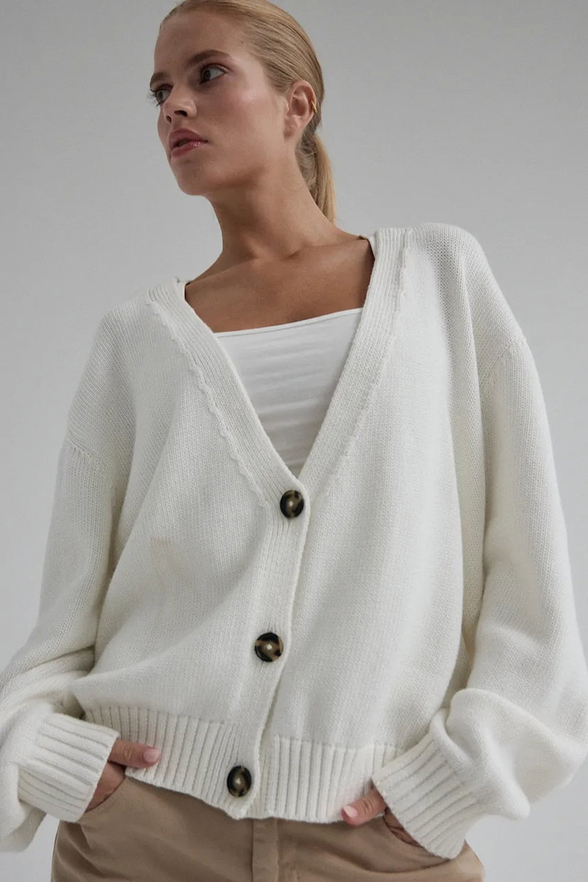 Muuv. Muuv cardigan pentru femei cu bumbac