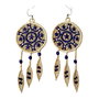 Cercei Dreamcatcher cu Cristale