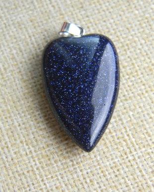 Pandantiv blue goldstone (M5)