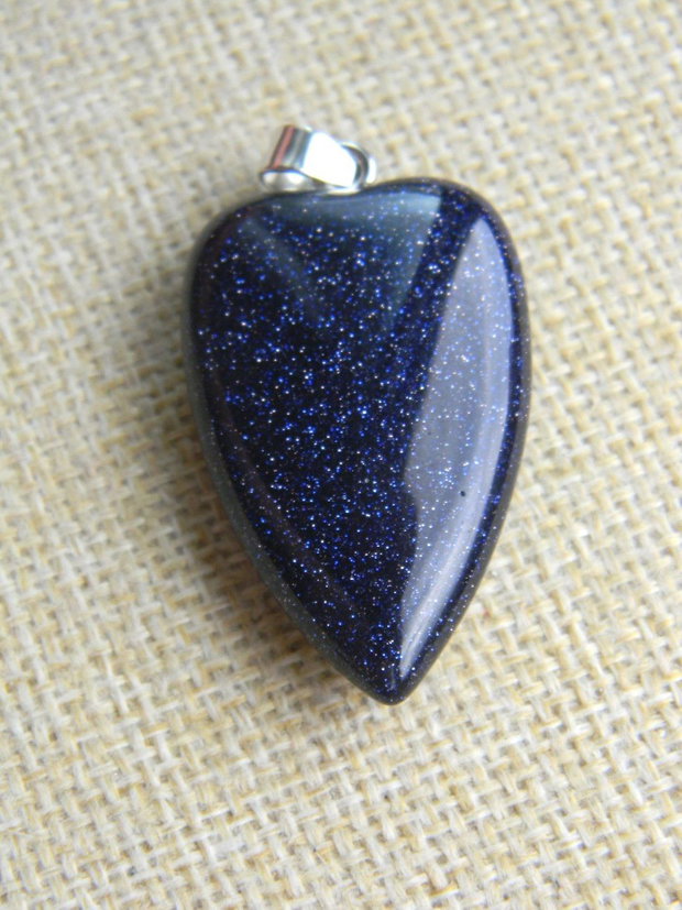 Pandantiv blue goldstone (M5)