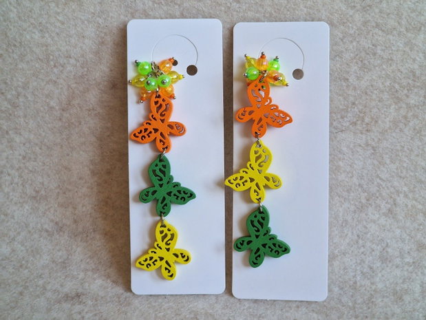 Accesoriu fluturași colorați