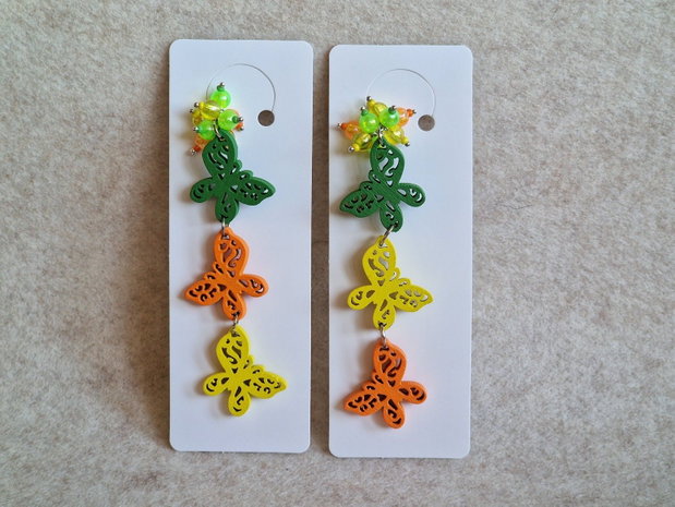 Accesoriu fluturași colorați