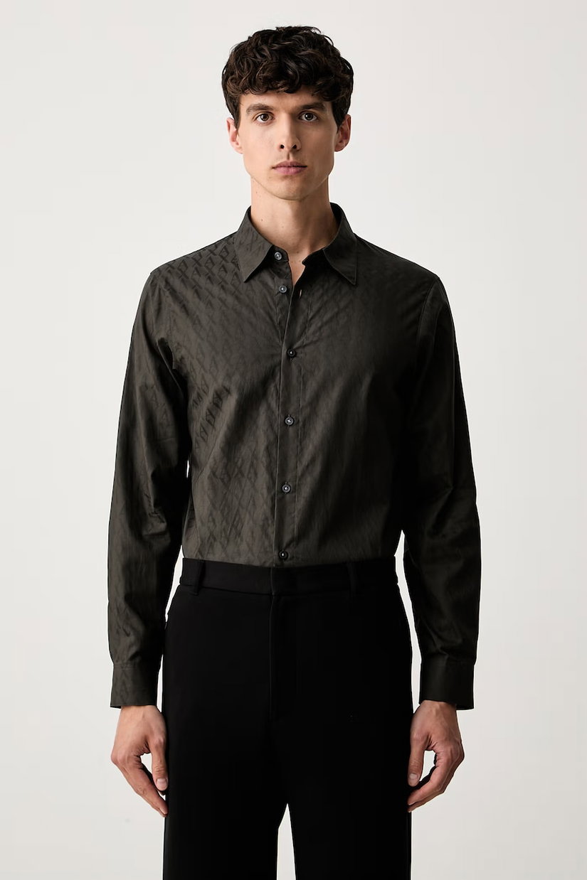 Armani Exchange cămașă pentru bărbați din bumbac