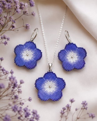 Set bijuterii ,,Flori de câmp,,