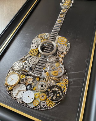 Chitara cod M 722・Cadouri Barbati・Decoratiune living・Decoratiune steampunk pentru el