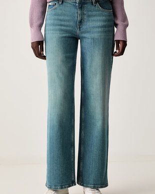 Guess Jeans blugi wide leg pentru femei