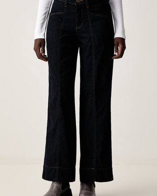 Guess Jeans blugi wide leg pentru femei