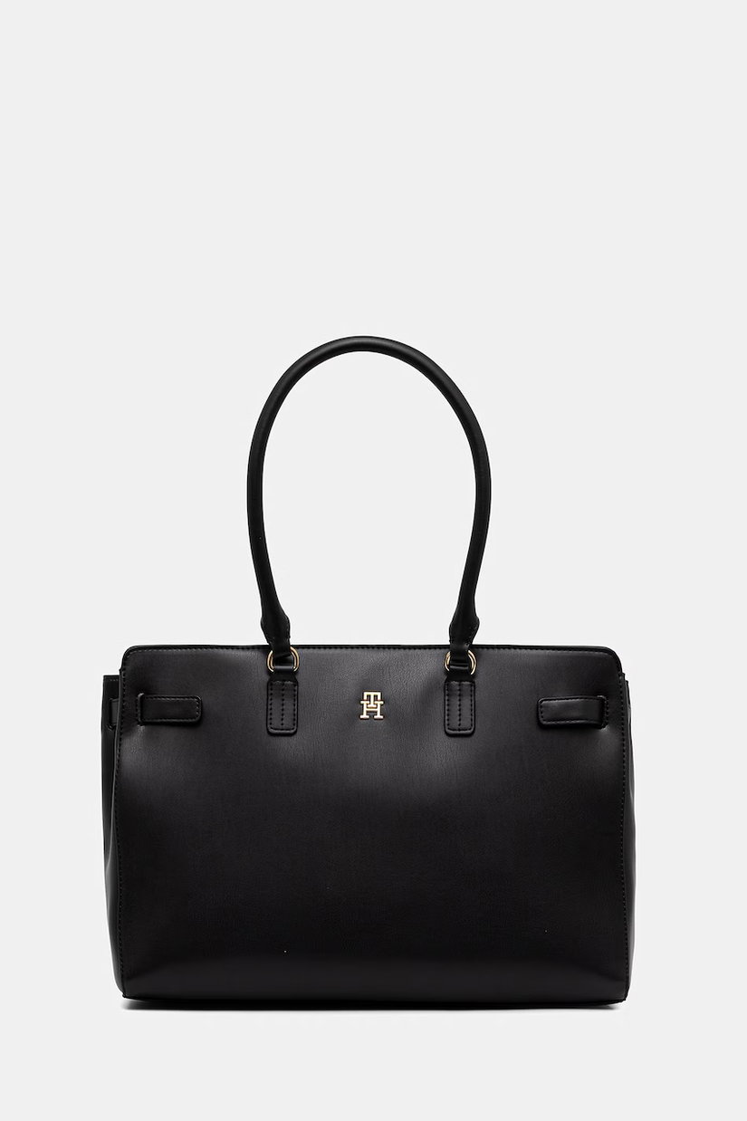 Tommy Hilfiger geantă shopper pentru femei cu imitație de piele