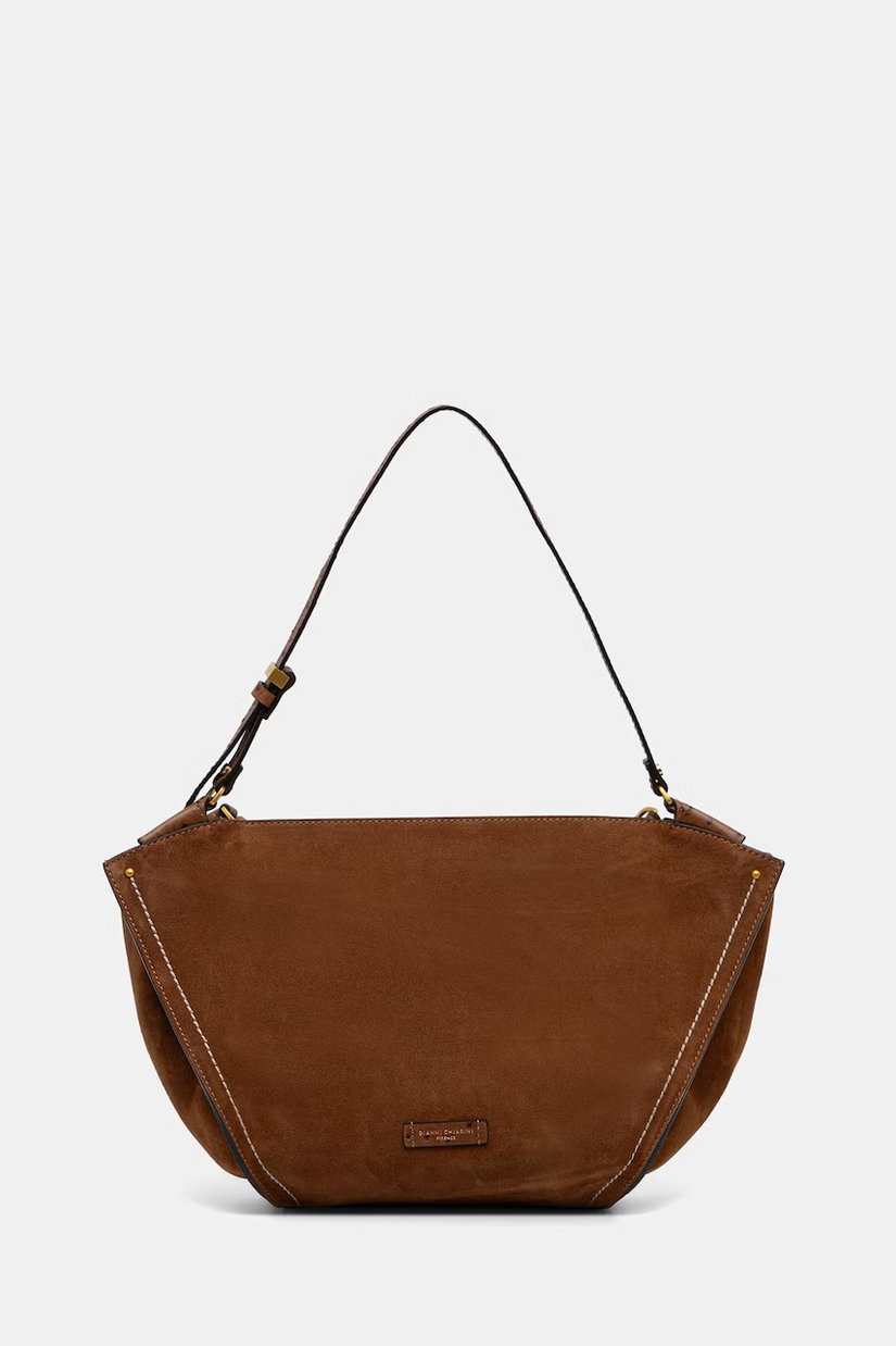 Gianni Chiarini tote bag pentru femei din piele întoarsă BLOOM
