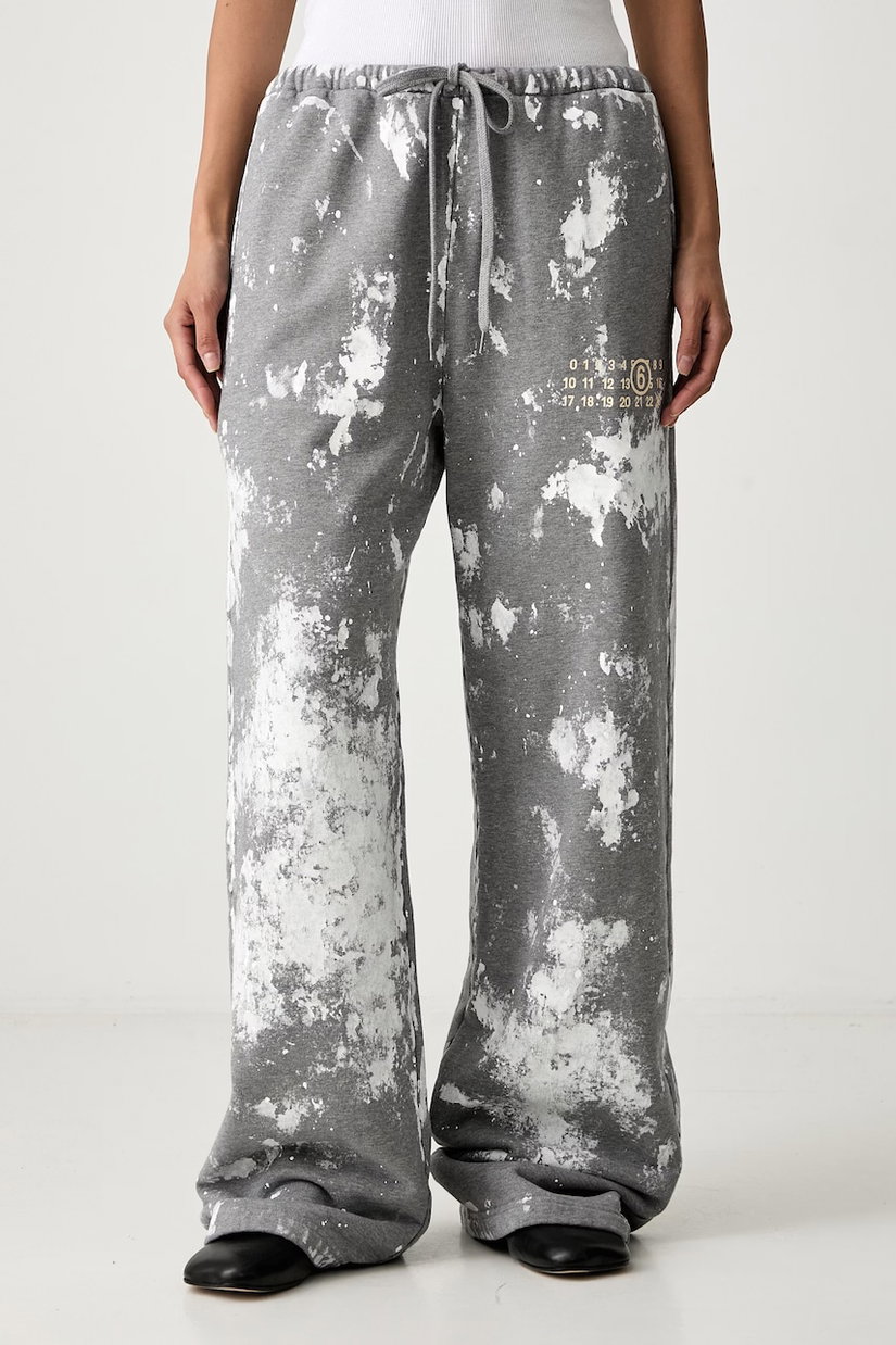 MM6 Maison Margiela pantaloni de trening pentru femei din bumbac