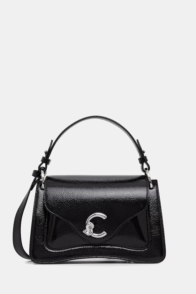 Coccinelle geantă crossbody pentru femei din piele