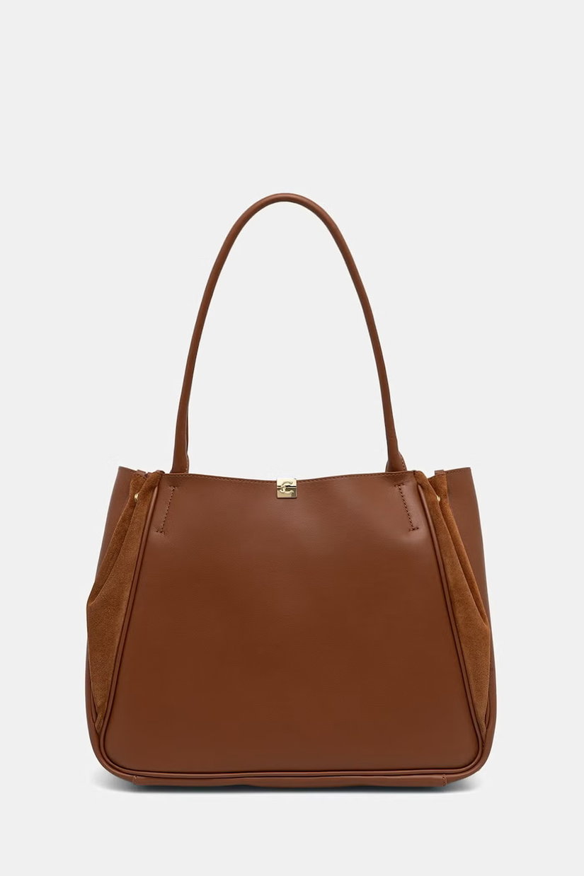 Coccinelle geantă shopper pentru femei din piele