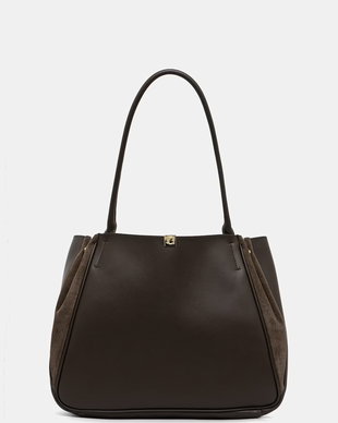 Coccinelle geantă shopper pentru femei din piele