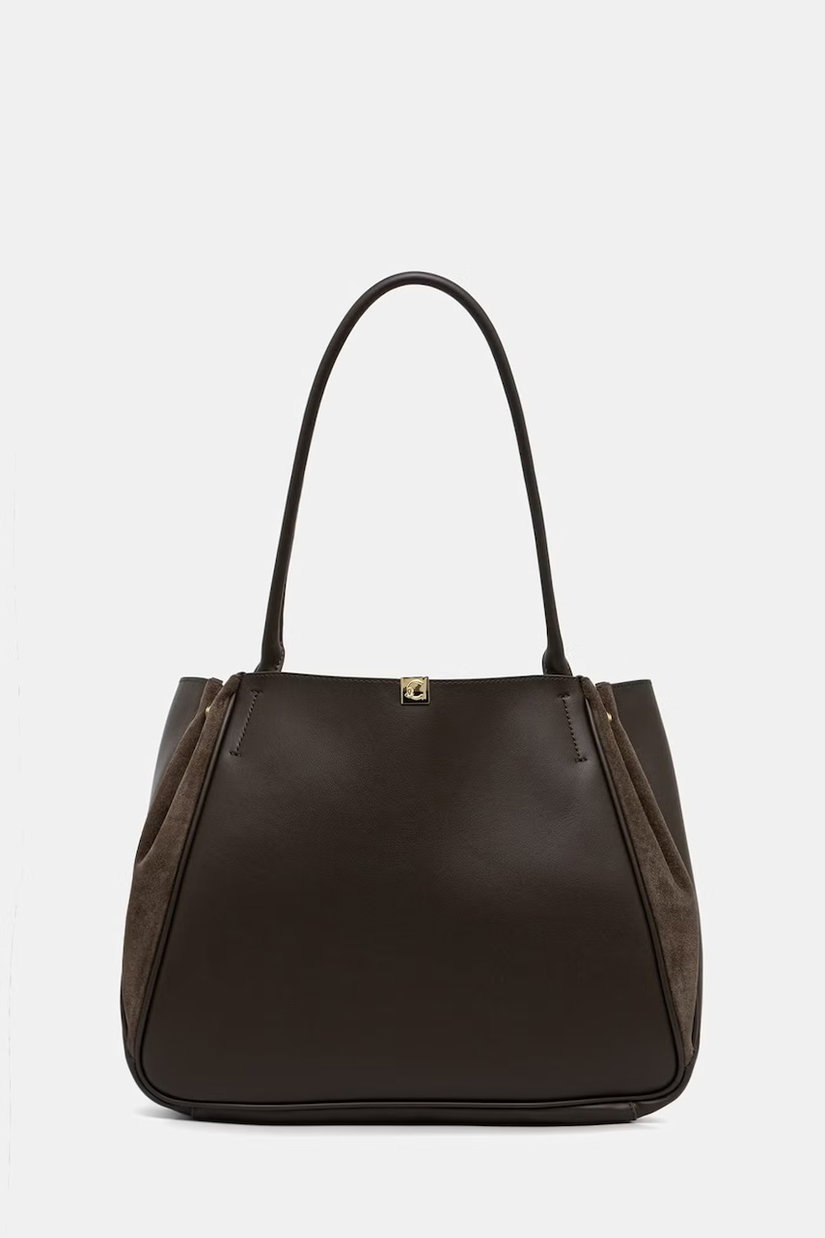Coccinelle geantă shopper pentru femei din piele
