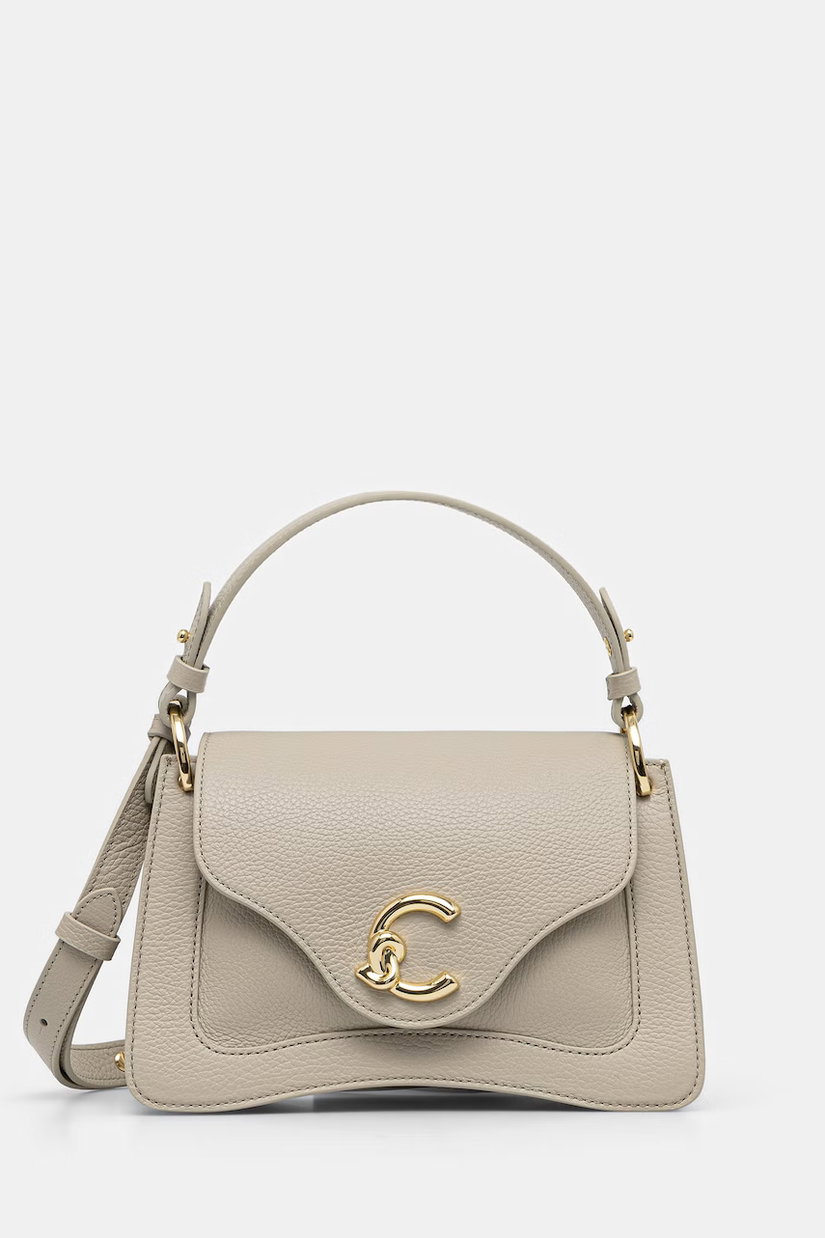 Coccinelle geantă crossbody pentru femei din piele