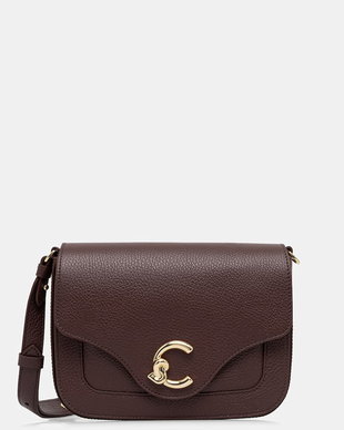 Coccinelle geantă crossbody pentru femei din piele