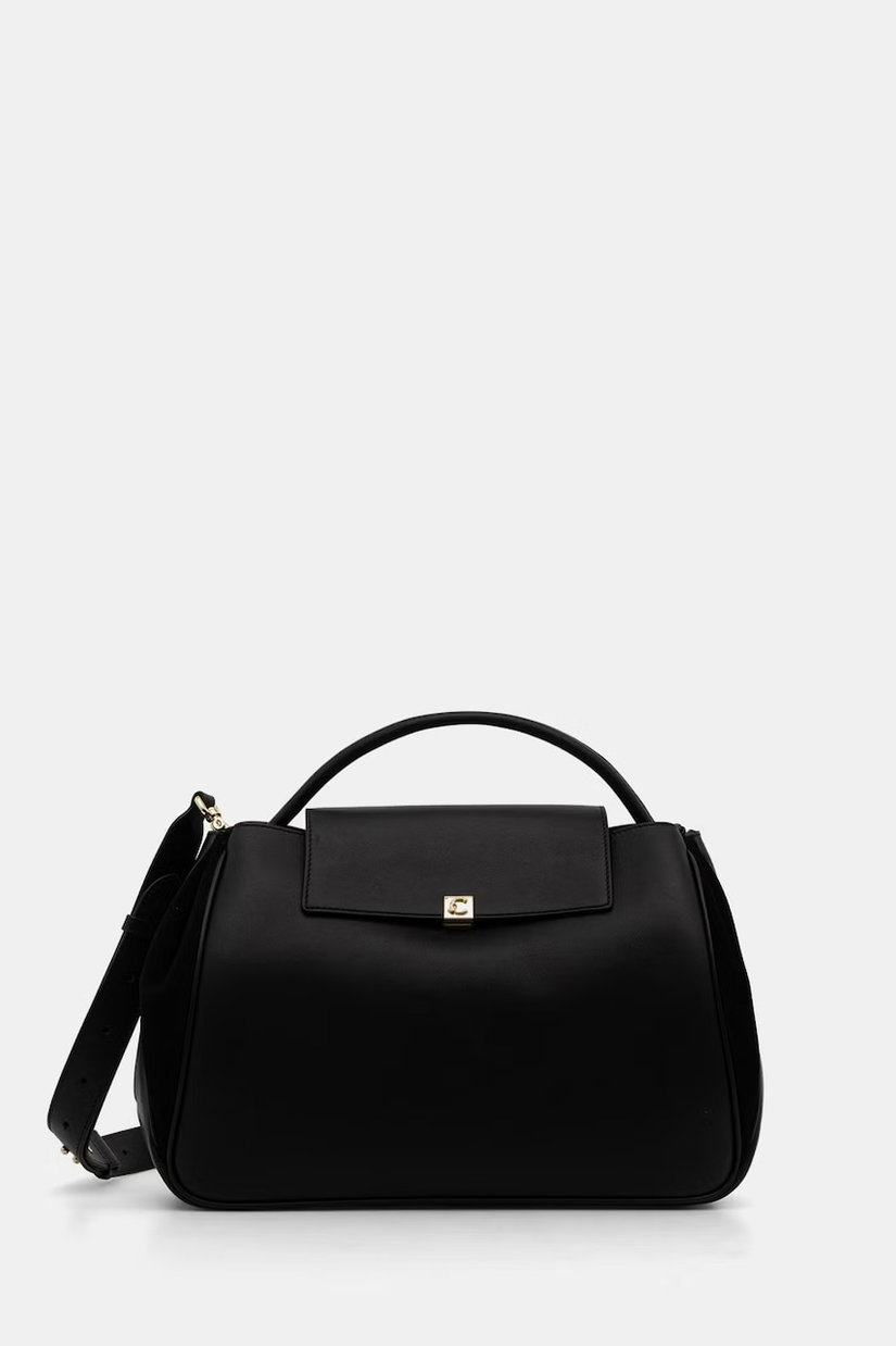 Coccinelle geantă crossbody pentru femei din piele