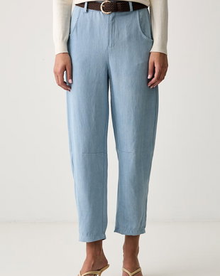 Haveone pantaloni pentru femei din lyocell