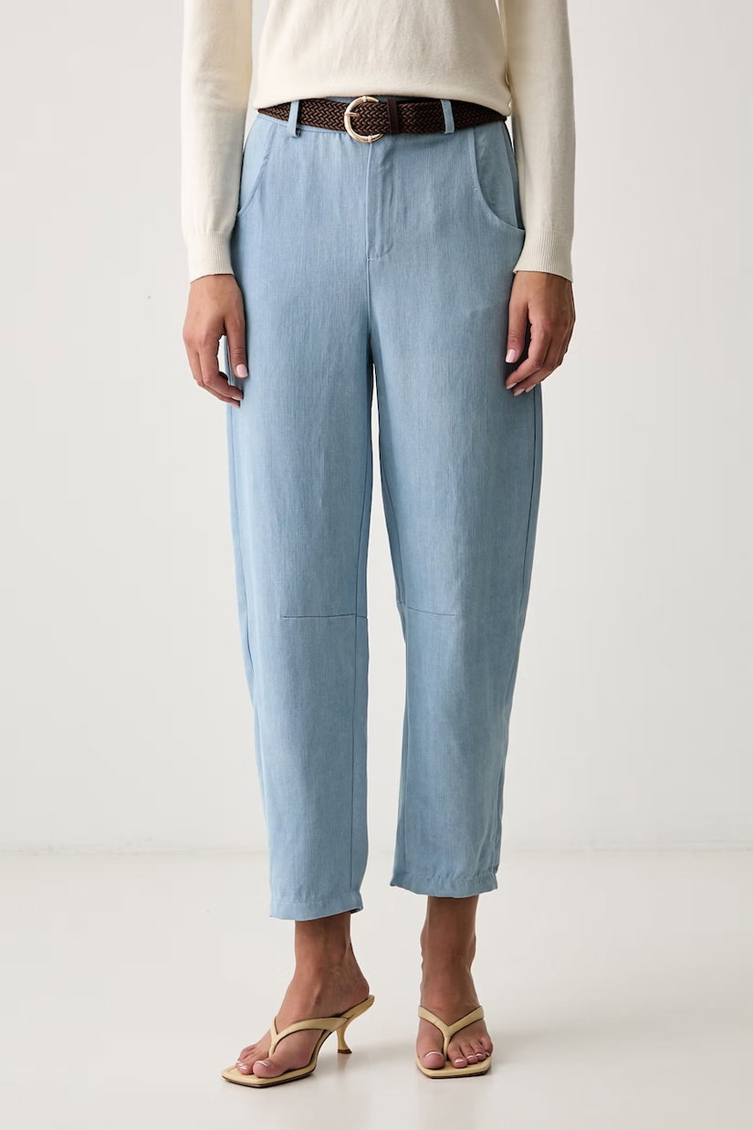 Haveone pantaloni pentru femei din lyocell