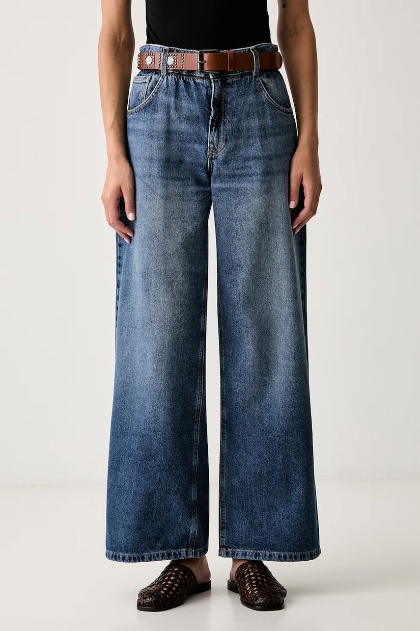 Liu Jo blugi wide leg pentru femei