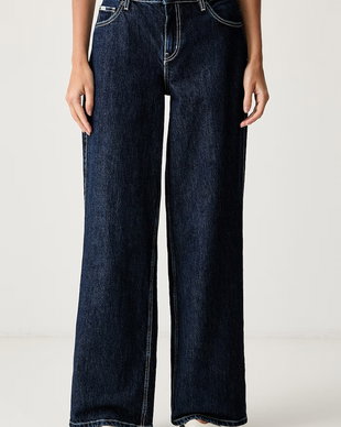 Guess Jeans blugi wide leg pentru femei
