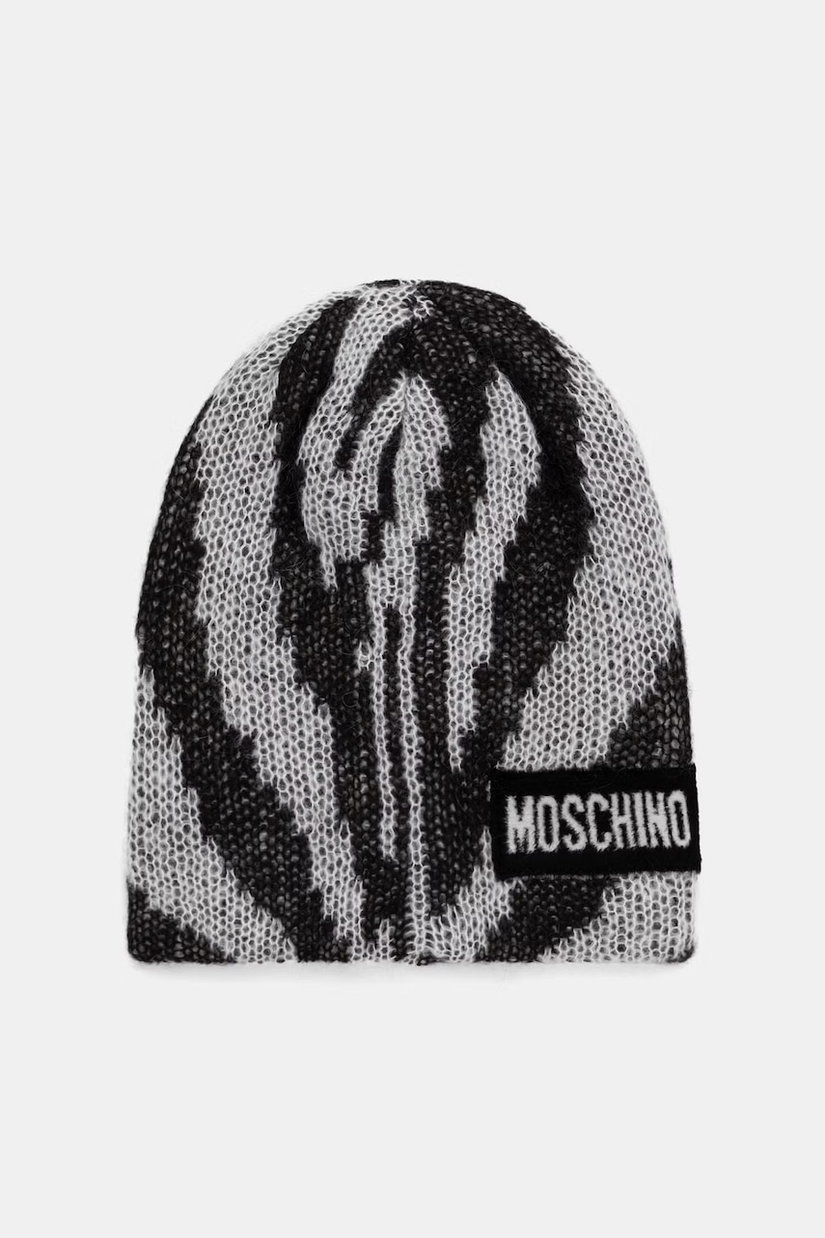 Moschino căciulă de damă cu amestec de lână