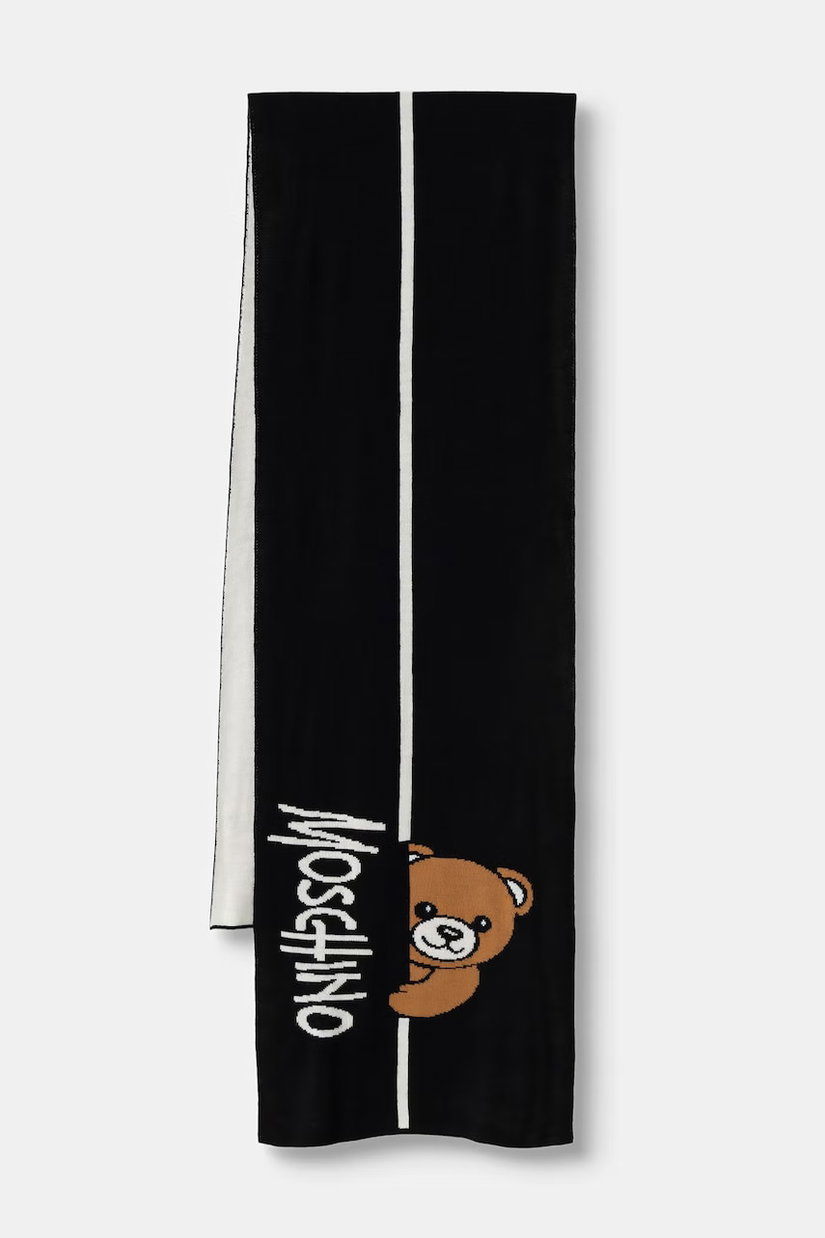 Moschino fular pentru femei cu lână