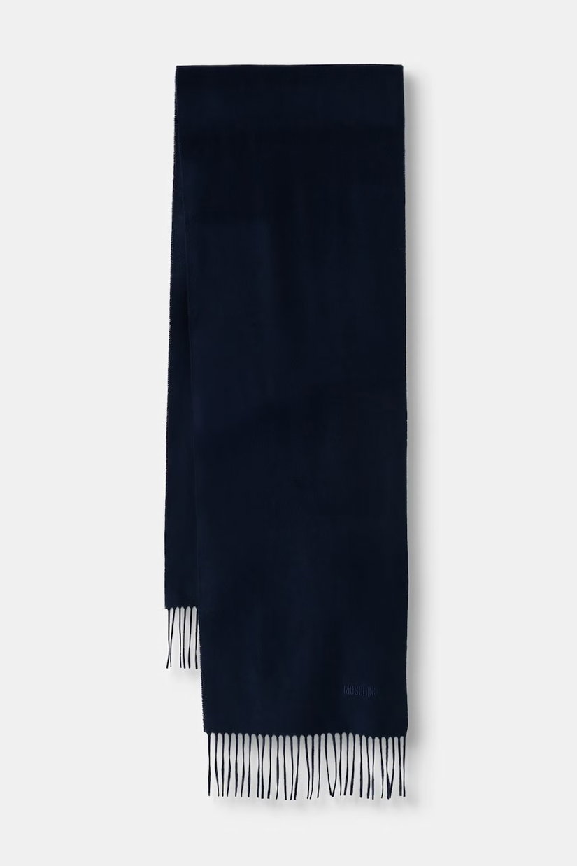 Moschino fular pentru bărbați din lână merino