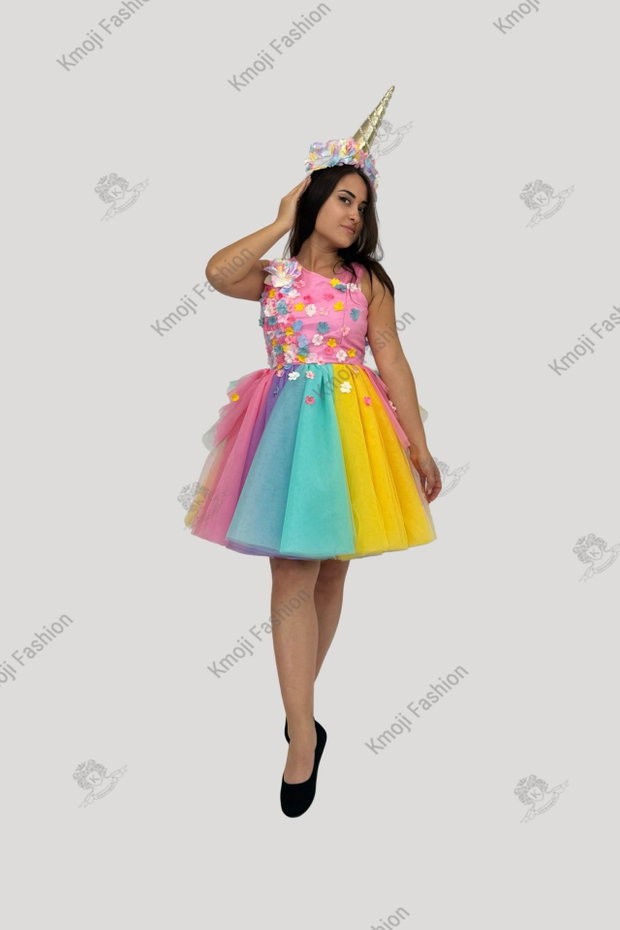 Rochie Unicorn Premium Model 2 Adult
