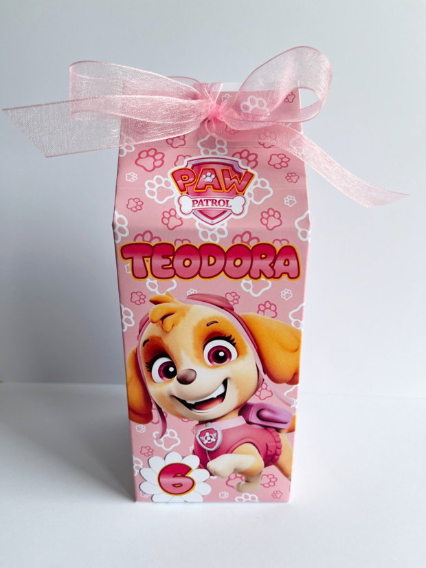 Set petrecere Paw Patrol Skye 12 persoane| Personalizat cu nume și vârstă
