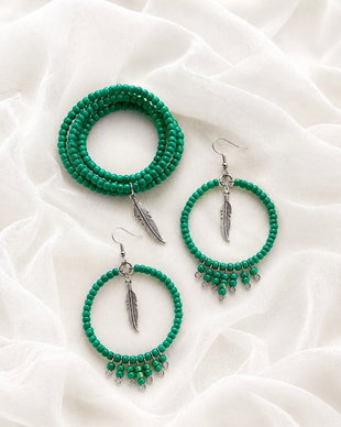 Set bijuterii margele 02244