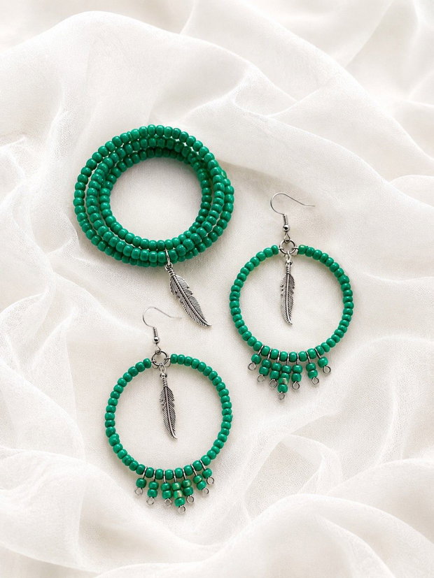 Set bijuterii margele 02244