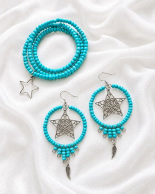 Set bijuterii margele 02245