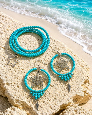 Set bijuterii margele 02245
