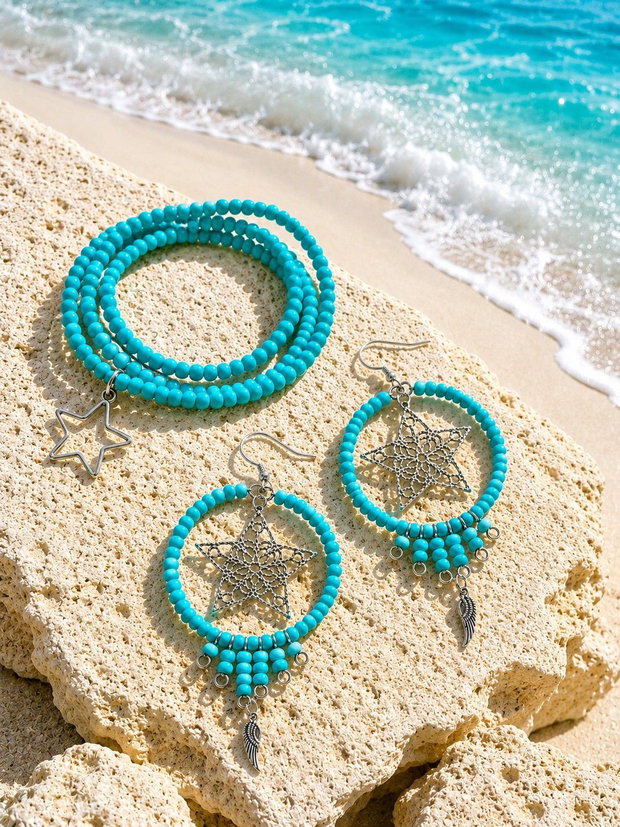 Set bijuterii margele 02245