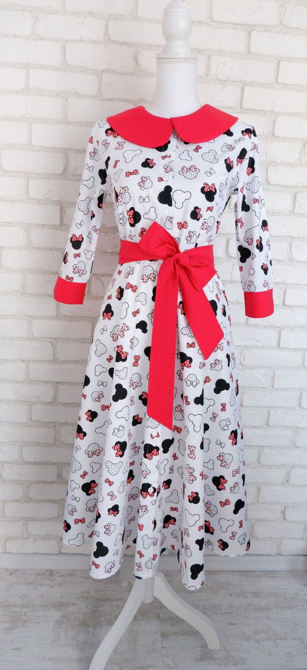 Fusta Minnie cu Talie Elastica