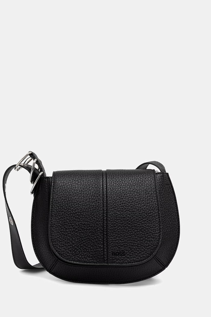 BOSS geantă crossbody pentru femei cu imitație de piele CLARICE SADDLE