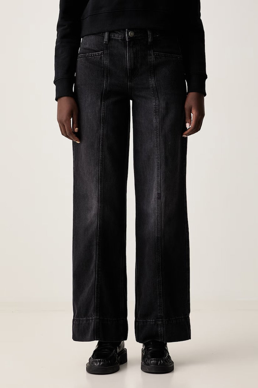Guess Jeans blugi wide leg pentru femei