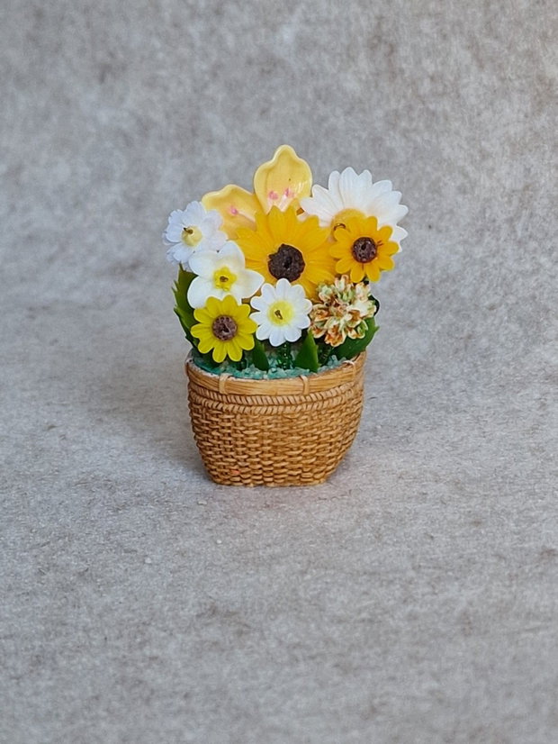 Mini buchet de floare soarelui