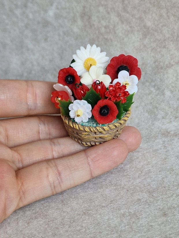 Mini buchet de floare soarelui