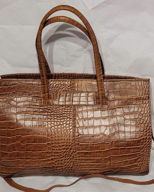 Geanta xxl print croco