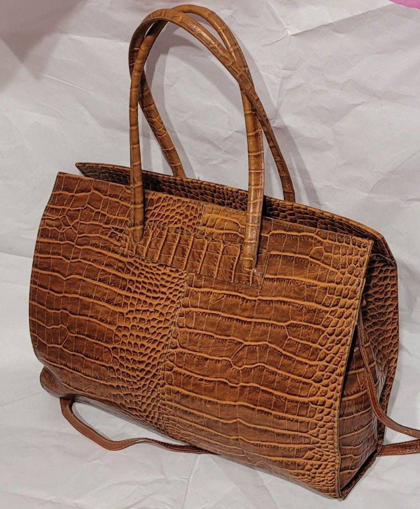 Geanta xxl print croco