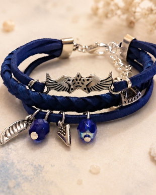 Bratara snur impletit star