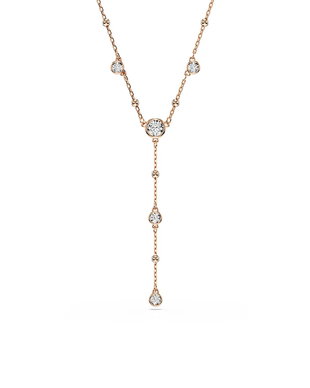 Swarovski lănțișor pentru femei placat cu aur zirconiu cubic IMBER