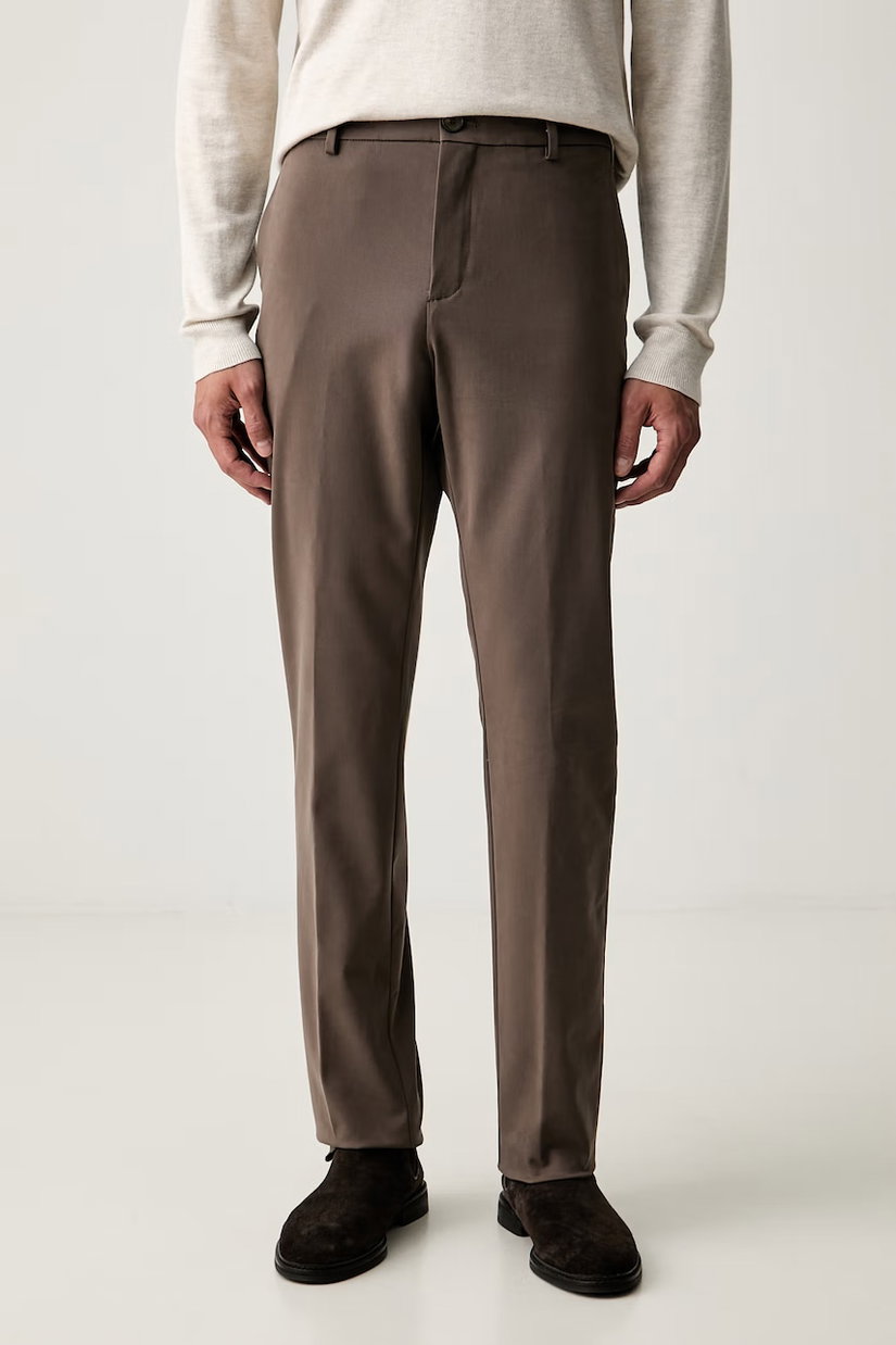 Paul&Shark pantaloni chinos pentru bărbați cu modal