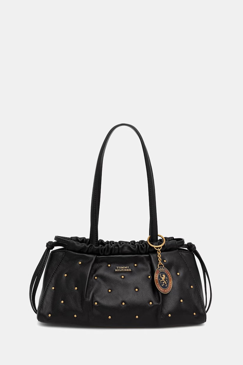 Tommy Hilfiger tote bag pentru femei din piele