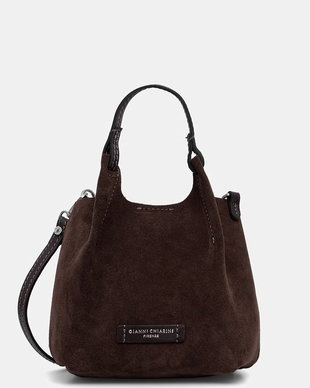 Gianni Chiarini geantă crossbody pentru femei din piele întoarsă DUA