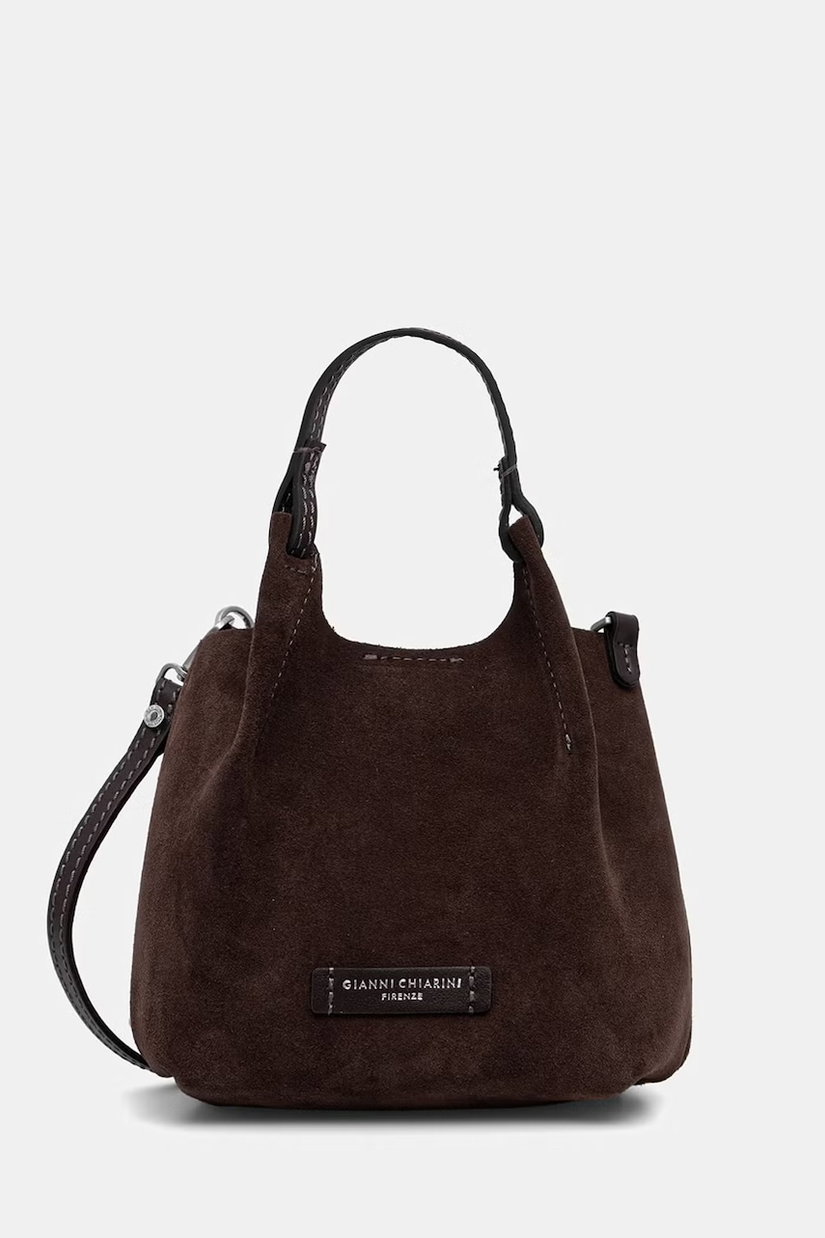 Gianni Chiarini geantă crossbody pentru femei din piele întoarsă DUA