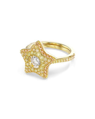 Swarovski inel pentru femei placat cu aur zirconiu cubic SUBLIMA
